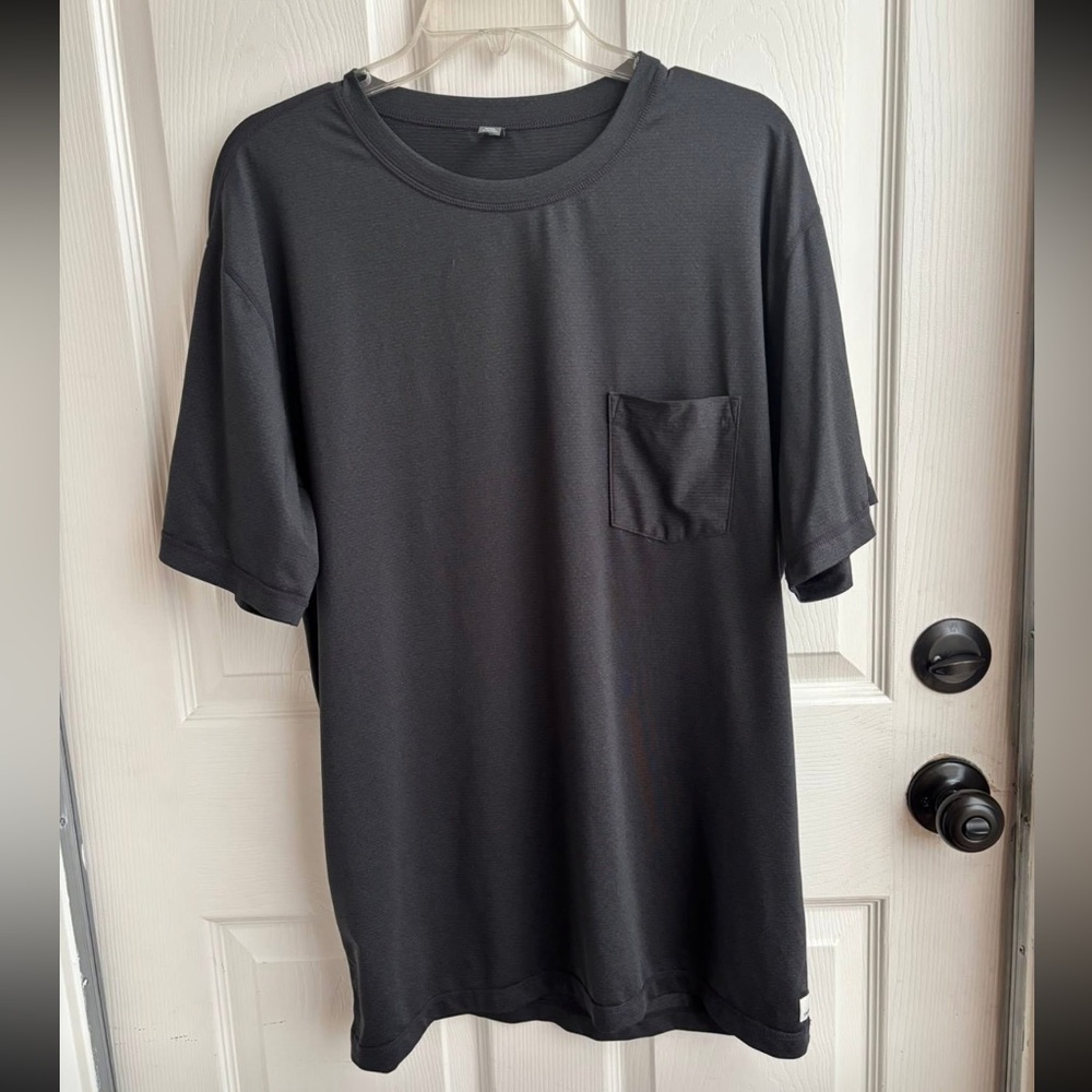 Vuori performance T-Shirt with Pocket rise and shine